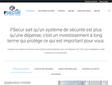 Tablet Screenshot of fsecur.com